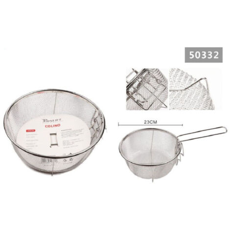 23 Cm 50332 Poêle à Frire En Acier Panier De Tamisage Rond 50332 (1/3)