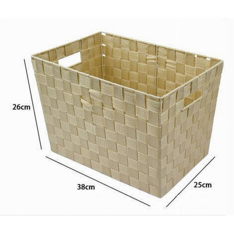 Cesto Portaoggetti In Iuta 60L Con Coperchio E Manici | Cesto Per Coperte, Giocattoli E Biancheria | Pieghevole E Lavabile – 40,6x45,7 Cm