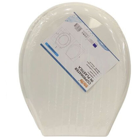 Abattant De Toilette Plastique Abattant De Toilette Lilia Blanc 87639 (1/2)