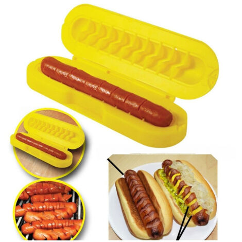 Wrustel Slicer Spiral Curl Hot Dog Sausage Slicer Large And Small (1/2)