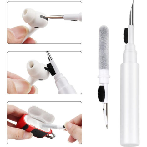 Stylo Brosse Multifonctionnel Pour Nettoyer Les écouteurs Bluetooth Airpods (1/5)