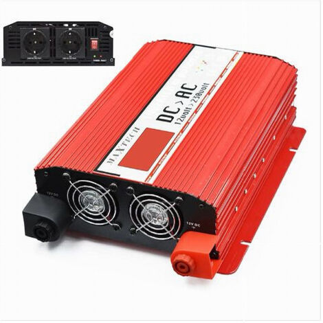 Onduleur 12v Vers 230v Voltage 1000w Camper Car Maxtech Hb1000-12v (1/2)