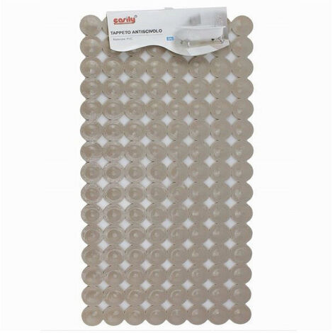 Tapis De Douche Antidérapant En Pvc 67,5 X 36 Cm 59611 (1/2)