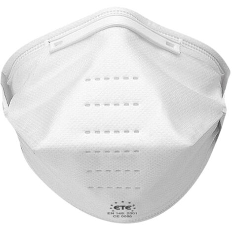 Jeu De 50 Masques De Protection Contre Les Poussières Simples Ffp2 (1/2)