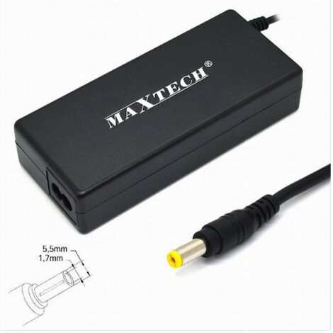 Caricabatterie Pour Pc Hp Compaq Acer Toshiba 90w Maxtech Pc-ca014 (1/2)
