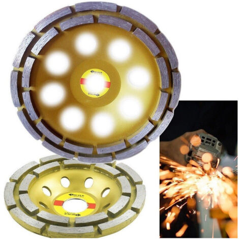 Disco Diamantato Per Marmo Pietra Cemento ø18 Cm 180mm Smerigliatrice Flex Largo (1/3)