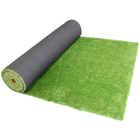 Gazon Synthétique 10mm Faux Gazon Tapis De Jardin 4 Couleurs 1x25mt (1/5)