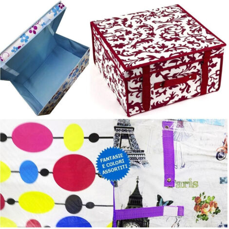 Organiser Box Scatola Pour Les Mesures Intima Cambio Stagione -60x40x30 Cm - (1/2)
