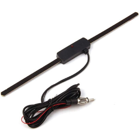 Antenne Universelle Am/fm Patch Autoradio Pour Pare-brise 48-960 Mhz (1/4)