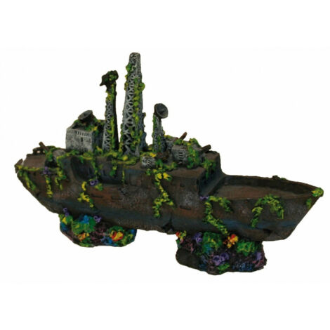 Style D'aquarium Décoration Warship Différent Et Fanciant (1/2)