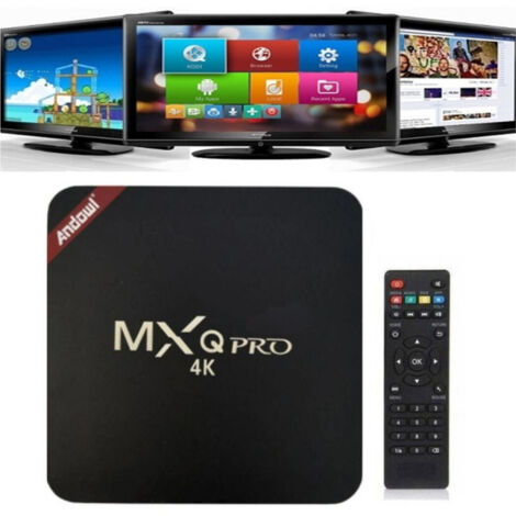 Tv Box Q-a106 Mxq Pro 4k Ultra Hd Système D'exploitation Android 10.0 2 Go Ram 16 Go (1/5)