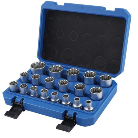 Set Kit 19 Pz Clés à Boussole Torx En Alliage De 8 à 32 Mm" (1/4)