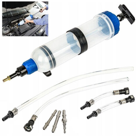 Pomp Of Aspiration For Gasolio Oil Extraction 1500 Ml Manual Siring 07289 (1/2)