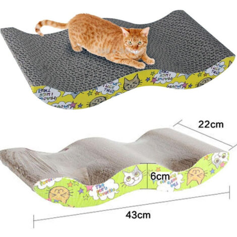 Arbre à Chat En Carton Ondulé, Arbre à Chat En Papier, Jouet Pour Lit De Chat (1/3)