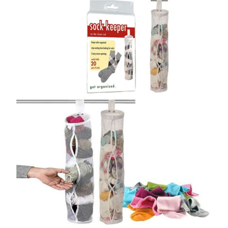 Organizer For 20 Calzini Paia Mai Piu Calzini Sparsi Per Case To Appendice (1/2)