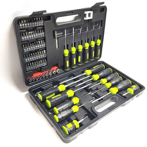 Set Valigia Bussole Cacciaviti Inserti 78 Pz To Croce Torx Y U (1/5)