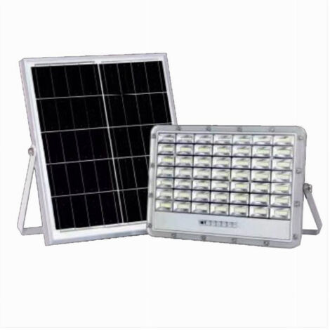 Faro Led Pannello Solare 200w Luce Fredda Telecomand Indicator Carica Tk08-200 W (1/5)