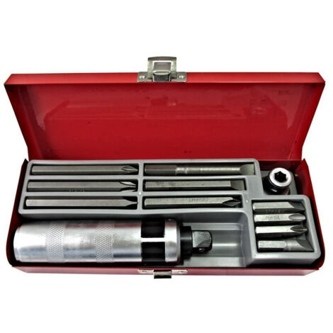 Visseuse à Percussion 12 Pcs Réversible Chrome Vanadium (1/3)