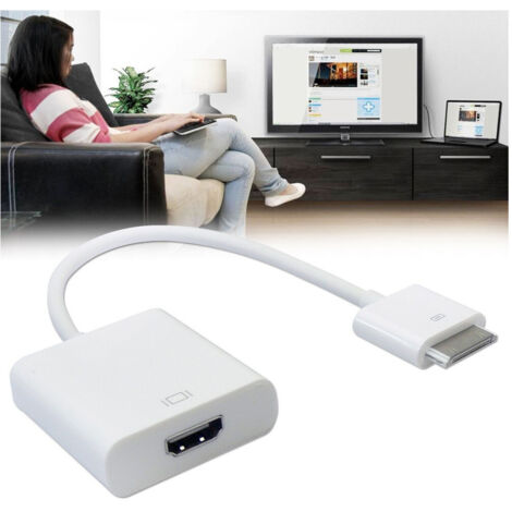 Adaptateur De Câble Hdmi Pour Iphone, Ipad, écran De Télévision, Miroir (1/3)