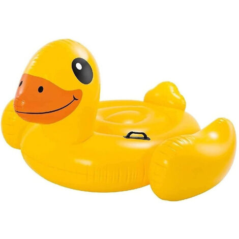 Canard Gonflable 147x147x81 Cm Jouet De Piscine Gonflable 2 Poignées 57556 (1/3)