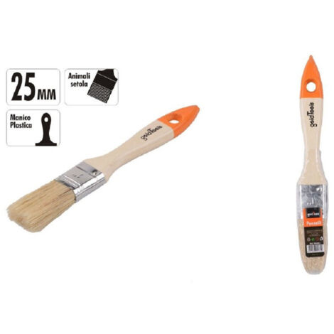 Pennello Piatto Da 1" 25 Mm Pennellessa For Vernicial Pitture To Depend 90261 (1/3)
