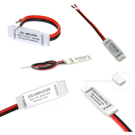 Amplificateur De Signal Pour Bande Led Rvb 3528 5630 12 V 3 X 4 A (1/2)