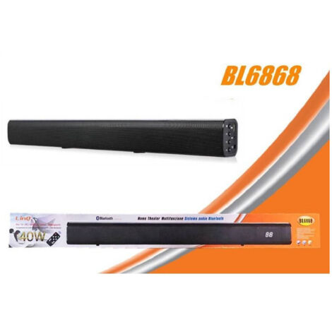 Sound Bar System Audio Bluetooth Home Theater Multifunction 40w Telecomando Bl686868 (1/3)