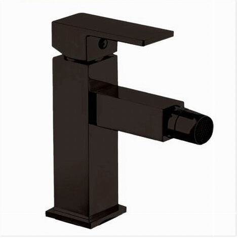 Rubinetto Per Bagno Ultra Moderno Miscelatore Orientabile Bidet Nero Opaco 87208 (1/5)