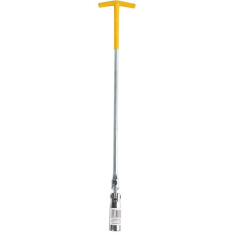 Clé à Bougie Articulée 50cm Diamètre 16 Mm Entretien Automobile Manche Caoutchouté (1/4)