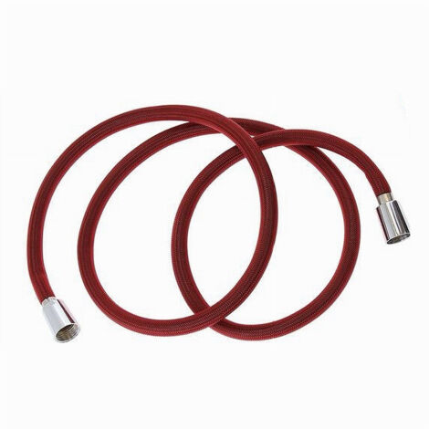 Tube De Douche Souple De 2 Mètres Rouge 200 Cm De Salle De Bain En Dentelle Pour La Douchette De La Main 87283