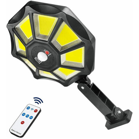 Lampadaire 168 Led Avec Panneau Solaire Et Capteur De Télécommande Tx-8230 (1/3)