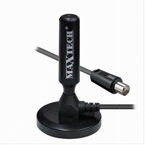 Antenne Terrestre Numérique Amplifiée Portable Dvb-t 30db Intérieure Maxtech Lt-c002 (1/3)