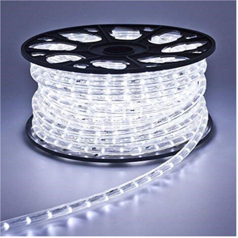 1200 Led Tube Light 50 M Cold White Outdoor Use Controller 8 Light Effects (1/2)