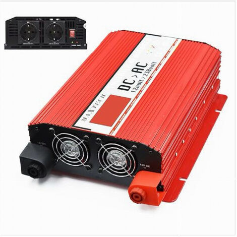 Convertisseur De Puissance De 12 V à 230 V 1500 W Pour Camping-car Maxtech Hb1500-12 V (1/2)
