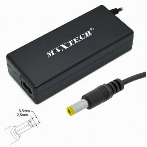 Caricabatteria Pc Asus Alimenter Batteria Ricambio 19v 4.74a 90w Maxtech Pc-ca007 (1/2)