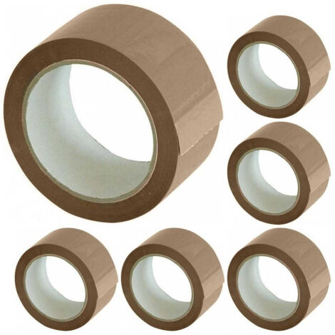 Set 6 Nos Rubans Adhésifs Havana 50 Mm X 66 Mt Avec étiquette (1/2)