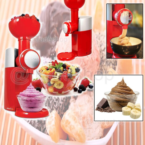 Swirlio Big Boss Machine à Glaces Au Yaourt Naturel Machine à Desserts Aux Fruits Surgelés (1/5)