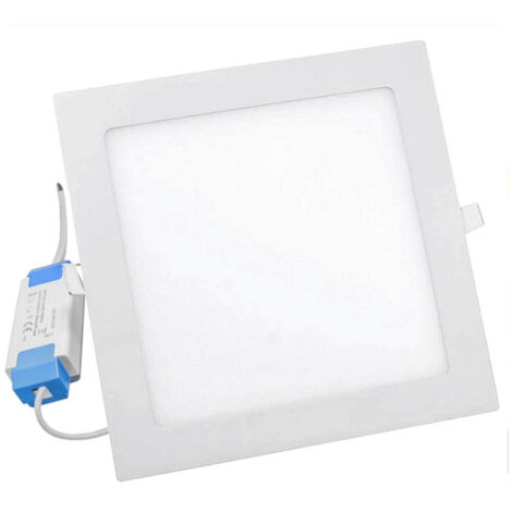 Pannello Smd Led Quadrato Incasso 12w Con Driver Cct 4000k 3000k 6500k P155a-q3c (1/5)