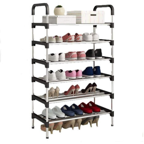 Organisateur De Chaussures Empilables étagère à Chaussures Extensible (1/5)