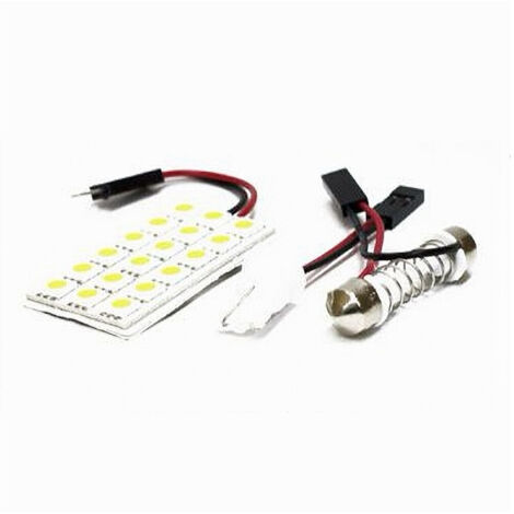 Chip Led 3 Watt Auto Lumière Ultra Luminose 15 Led T10 12 V 6000k Maxtech L-m03 (1/2)