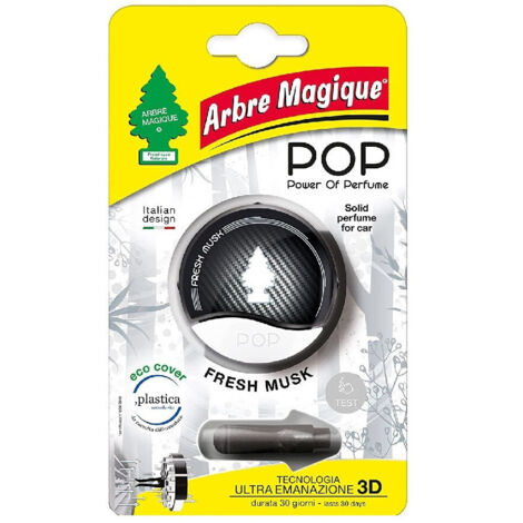 Arbre Magique Pop Désodorisant Voiture Parfum Musc Frais