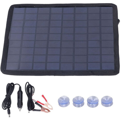 Panneau Solaire 6w 18v Voiture Chargeur Portable 12v (1/5)