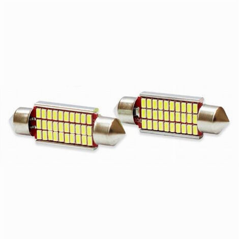 Lampadine Posizione Sv8.5 12v 30led 39mm 8w Maxtech L-p052 Ultra Luminose Canbus (1/2)