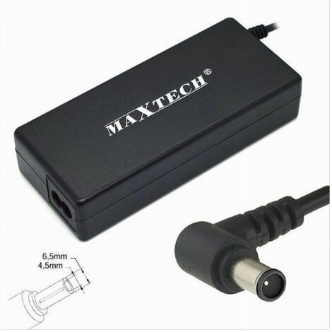 Caricabatteria Notebook Pc Sony Alimenter Batteria Ricambio 19,5v Maxtech Pc-ca002 (1/3)