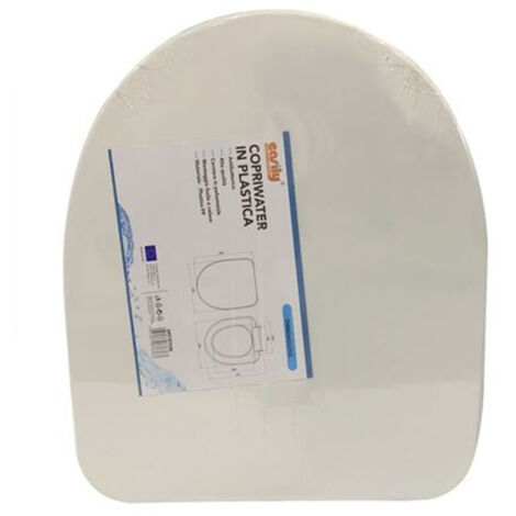 Abattant De Toilette Plastique Abattant De Toilette Iris Blanc 87636 (1/2)