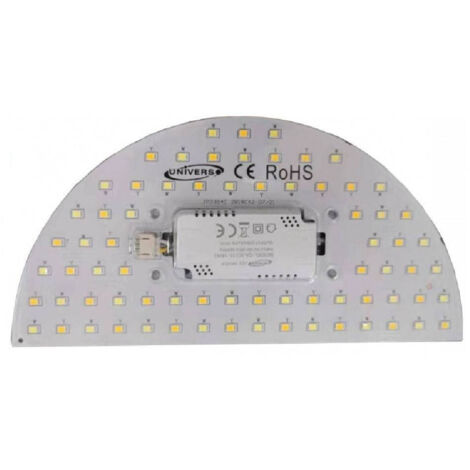 Circolina Mezzaluna Disco Led Calamita 12w 3 Toni Color Luce 1200lm Ca-3c (1/2)