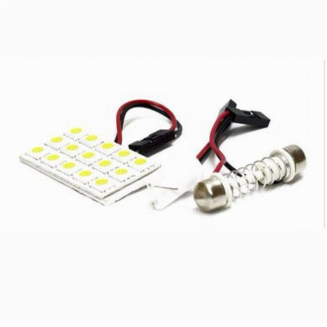 Chip Led 4 W 18 Led 12v Interni Auto Lampadina Ultra Luminose T10 Maxtech L-m04 (1/2)