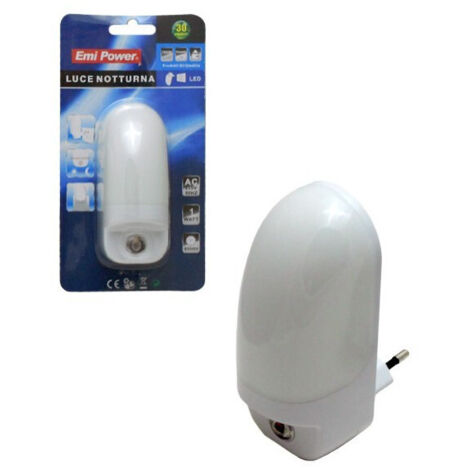 Lampe De Nuit 1w Veilleuse Avec Interrupteur On Off 6000 H 7000 K Froid (1/2)
