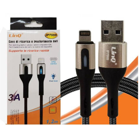 Acvo Ricarica Rapida Transfer From Usb Luminosa 3a 120 Cm Ip7999 (1/2)