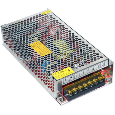 Transformateur D'alimentation Stabilisé Pour Bande Led Interrupteur Trimmer 12v